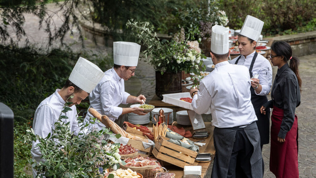 immagine catering per eventi bergamo