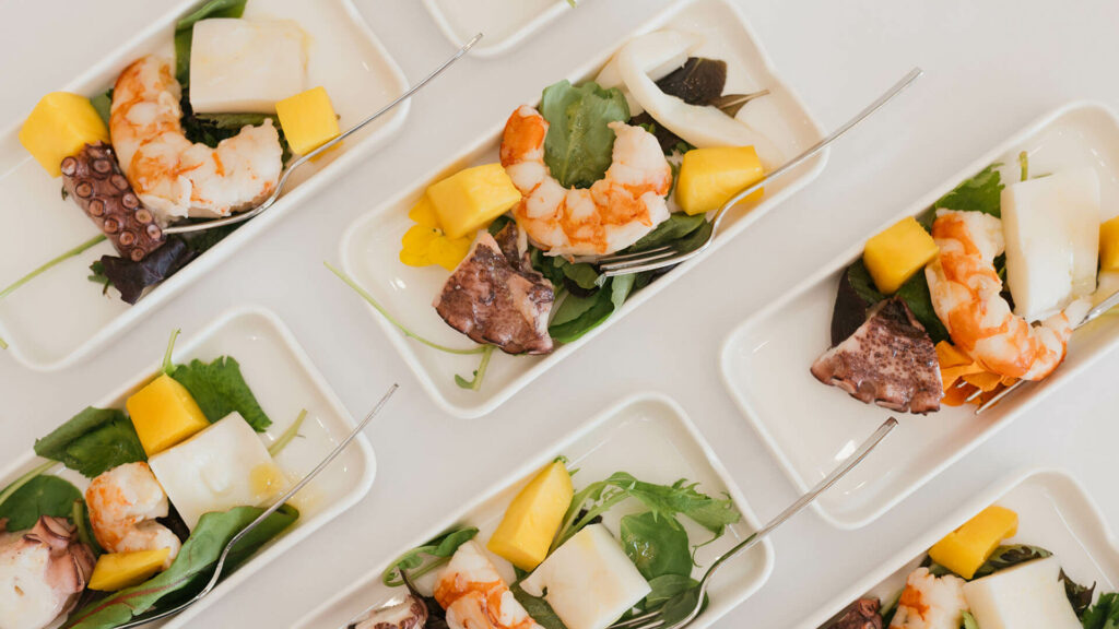 immagine piatti pesce catering bergamo e provincia